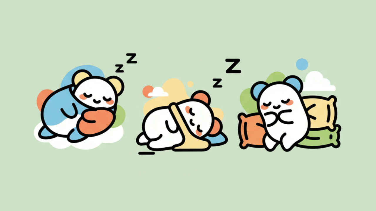 Dibujos educativos: Bobbies durmiendo para colorear
