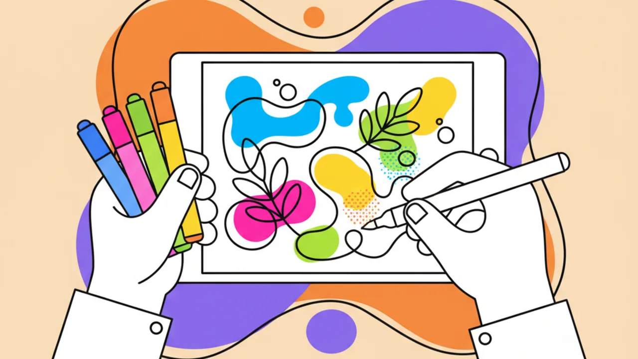 Cómo Colorear Line Art con Marcadores y Rotuladores