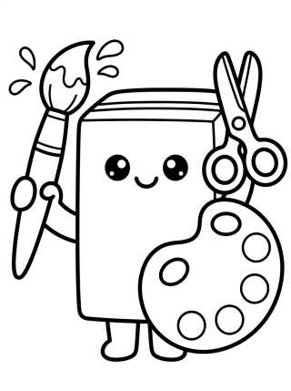 Bebé Caja y Arte Colorido para colorir Desenho de Bebé Caja y Arte Colorido para colorir e imprimir grátis