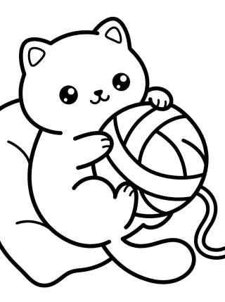 Coleção de desenhos para colorir: Animales Lindos para Colorear