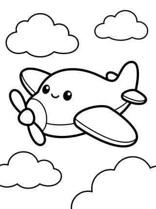 Avioncito de los Sueños para colorir Desenho de Avioncito de los Sueños para colorir e imprimir grátis