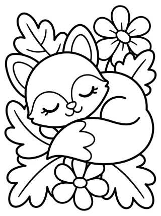 Zorrita Dormilona para colorir Desenho de Zorrita Dormilona para colorir e imprimir grátis