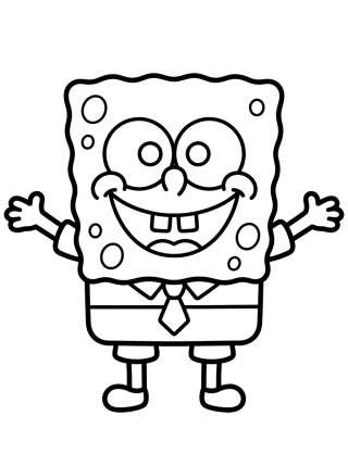 Coleção de desenhos para colorir: Bob Esponja para Colorear