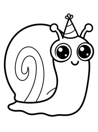 Gary el Caracol Muy Tierno para colorir Desenho de Gary el Caracol Muy Tierno para colorir e imprimir grátis