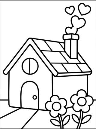 Coleção de desenhos para colorir: Casita de Campo Tierna