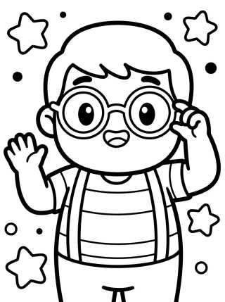 Retrato Tierno de Dan para colorir Desenho de Retrato Tierno de Dan para colorir e imprimir grátis