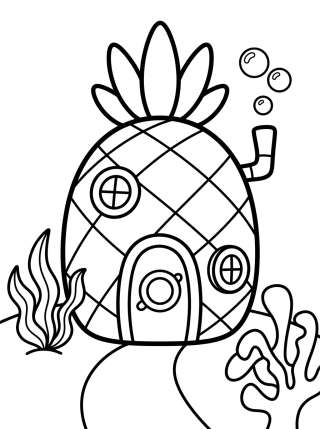 Coleção de desenhos para colorir: Fondo de Bikini