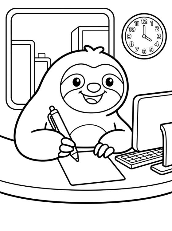 Flash Sonriendo en el Trabajo para colorir Desenho de Flash Sonriendo en el Trabajo para colorir e imprimir grátis