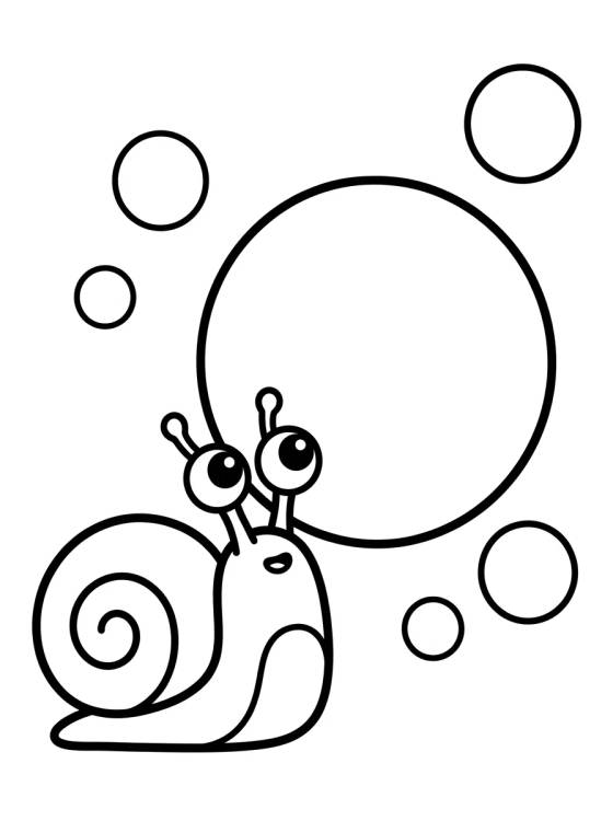 Gary el Caracol y las Burbujas de Jabón para colorir Desenho de Gary el Caracol y las Burbujas de Jabón para colorir e imprimir grátis
