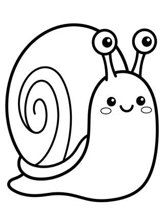 Coleção de desenhos para colorir: Gary el Caracol para Colorear