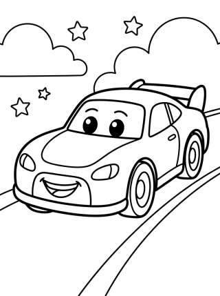 Coleção de desenhos para colorir: Dibujos de Hot Wheels para Colorear
