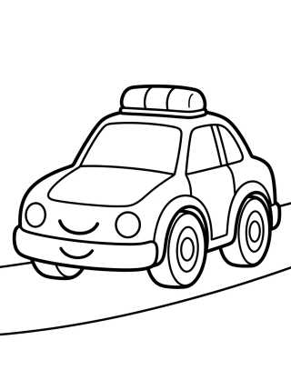 Hot Wheels Patrulla de Policía Infantil para colorir Desenho de Hot Wheels Patrulla de Policía Infantil para colorir e imprimir grátis
