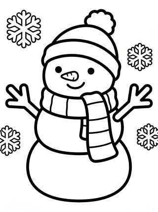 Coleção de desenhos para colorir: Invierno Encantado para Colorear