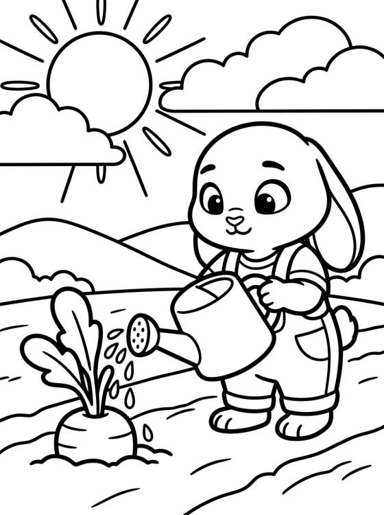 Judy Hopps Conejita Bebé para colorir Desenho de Judy Hopps Conejita Bebé para colorir e imprimir grátis