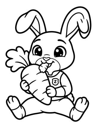 Coleção de desenhos para colorir: Judy Hopps de Zootopia para Colorear