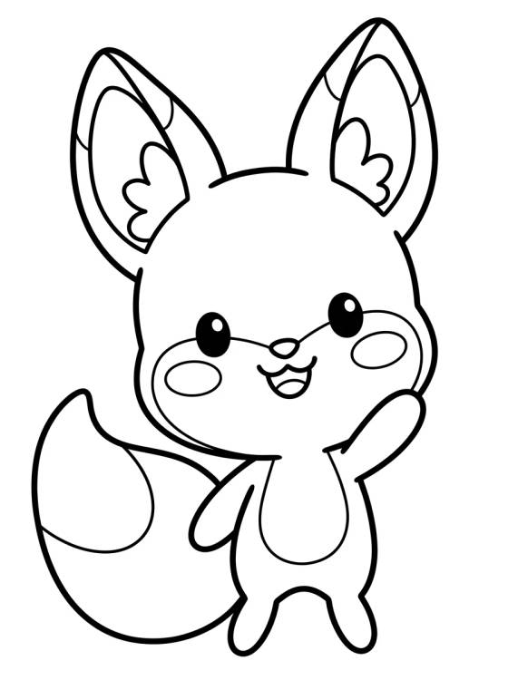 Trixx la Kwami Zorrita para colorir Desenho de Trixx la Kwami Zorrita para colorir e imprimir grátis