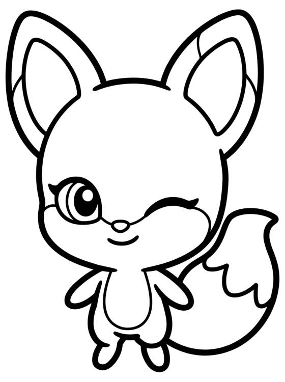 Trixx el Kwami del Zorro para colorir Desenho de Trixx el Kwami del Zorro para colorir e imprimir grátis
