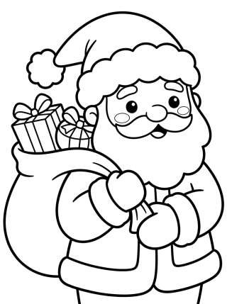 Coleção de desenhos para colorir: Navidad y Fiestas Lindas