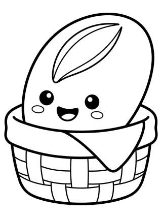 Coleção de desenhos para colorir: Panadería Tierna
