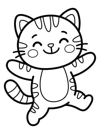 Coleção de desenhos para colorir: Pandy Patas de La Casa de Muñecas de Gabby