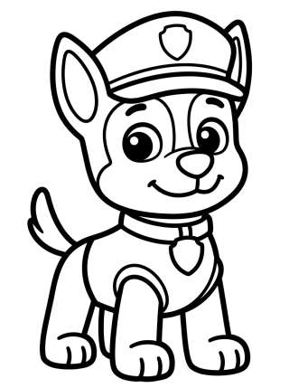 Coleção de desenhos para colorir: Paw Patrol para Colorear e Imprimir