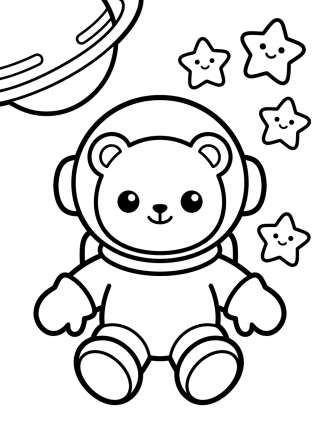 Coleção de desenhos para colorir: Personajes Tiernos para Colorear