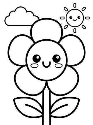 Coleção de desenhos para colorir: Primavera Linda y Tierna