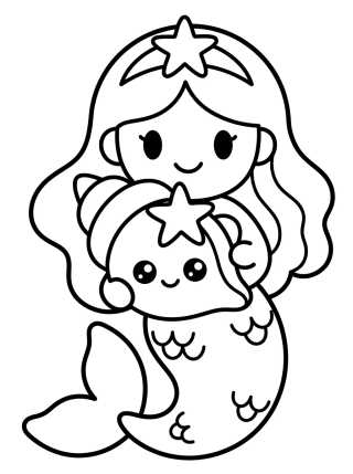 Siregata con Concha Mágica para colorir Desenho de Siregata con Concha Mágica para colorir e imprimir grátis