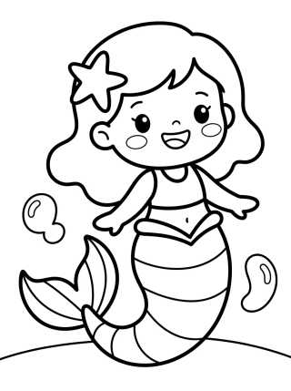 Siregata Tierna Sonriendo para colorir Desenho de Siregata Tierna Sonriendo para colorir e imprimir grátis