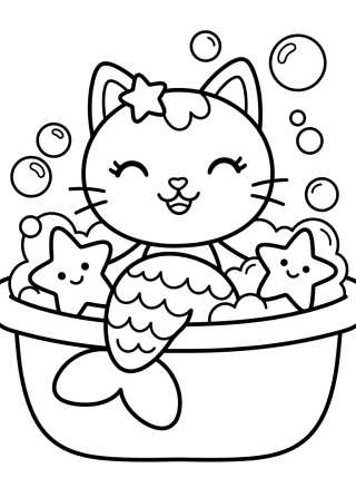 Siregata Nadando en el Spa para colorir Desenho de Siregata Nadando en el Spa para colorir e imprimir grátis