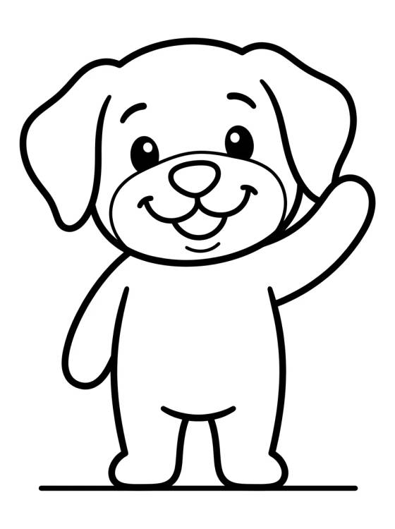 Tito Sonriendo y Saludando Alegremente para colorir Desenho de Tito Sonriendo y Saludando Alegremente para colorir e imprimir grátis